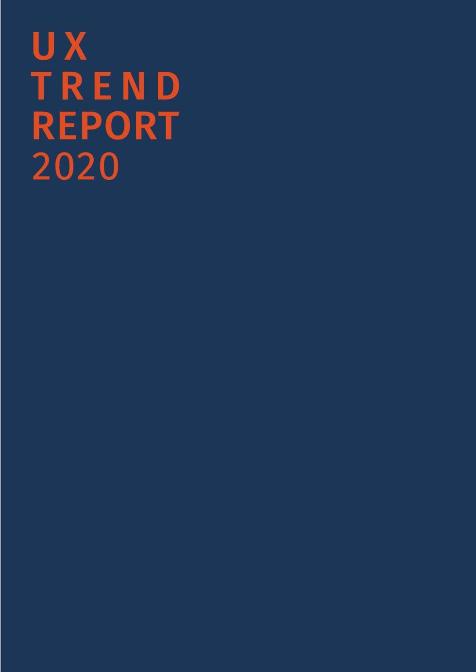 UX Trend Report - World Usability Congress