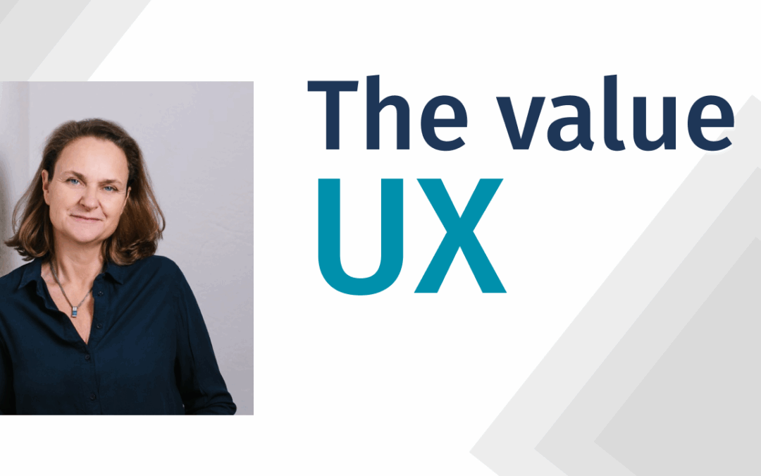 The value of UX with Verena Seibert